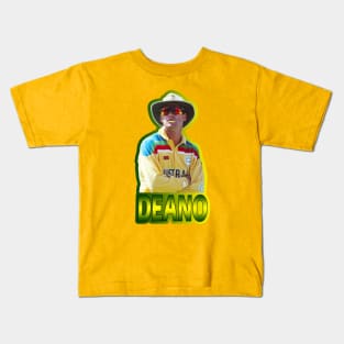 Retro Aussie Cricket - Dean Jones - DEANO Kids T-Shirt